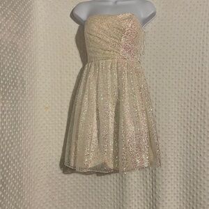 DELIA*S 𝅺DELIA white sequin party dress